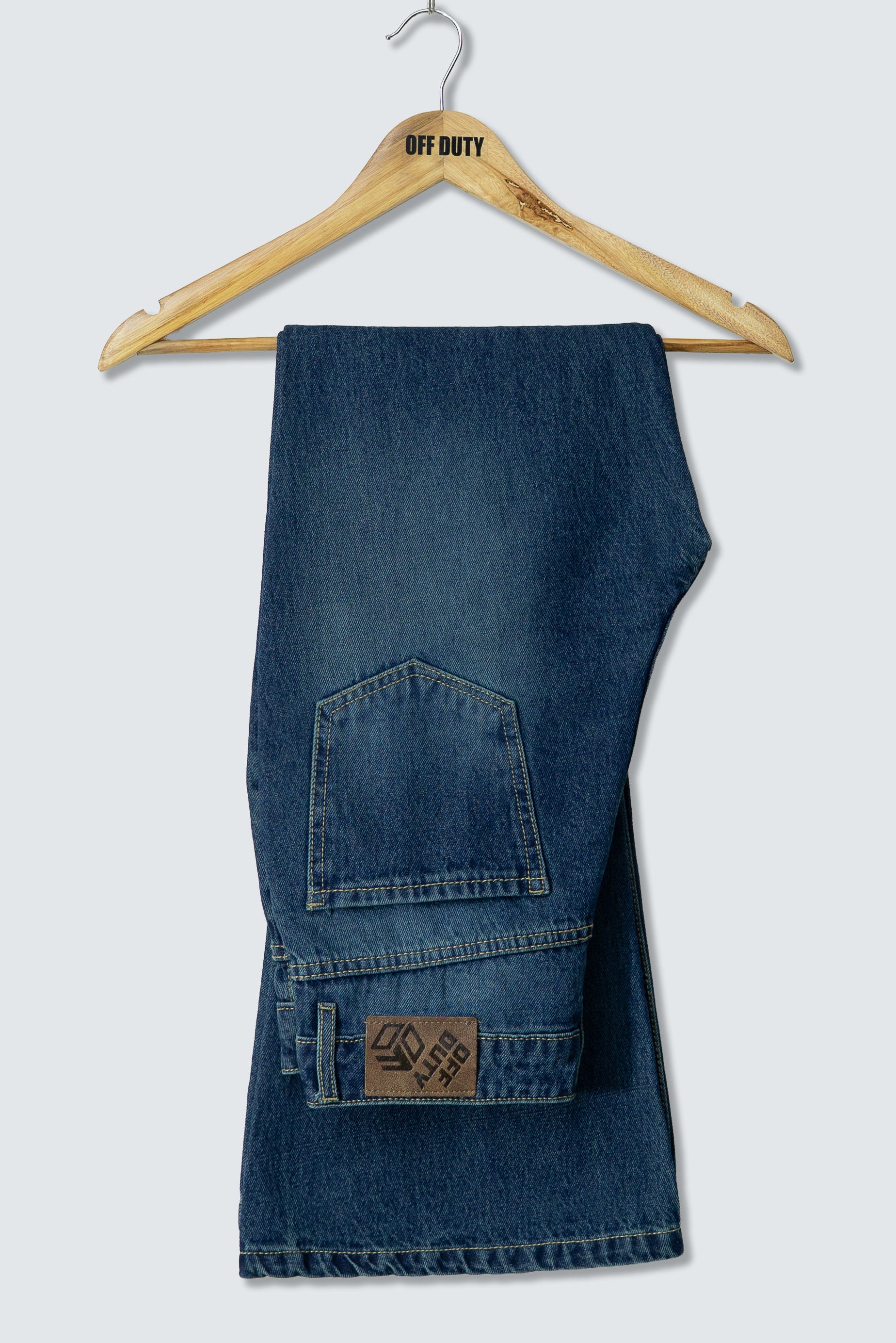Dusk Blue Wash Bootcut Jeans