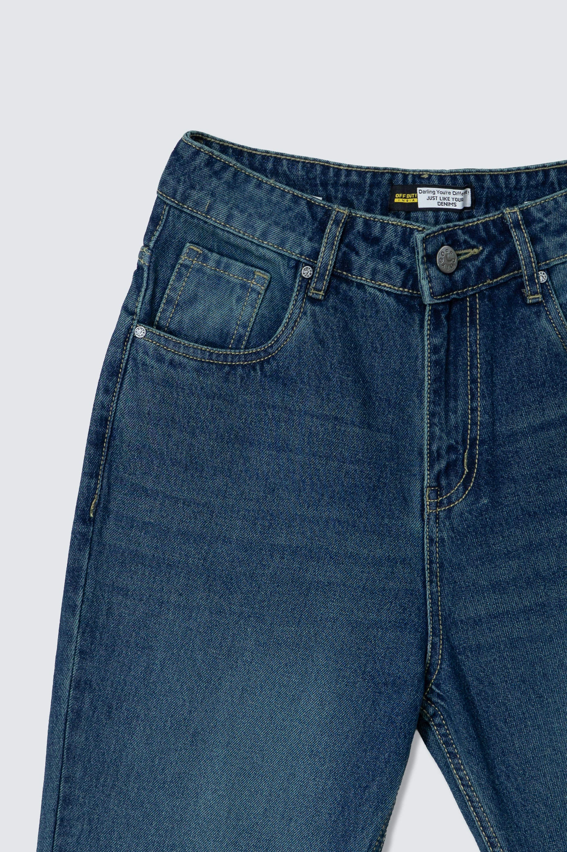 Dusk Blue Wash Bootcut Jeans