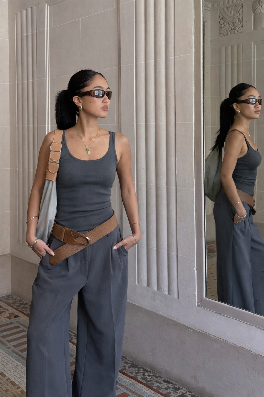 Basic Padded Sleeveless Top