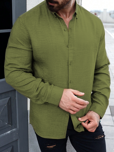 Super Soft Linen Long Sleeve Shirt