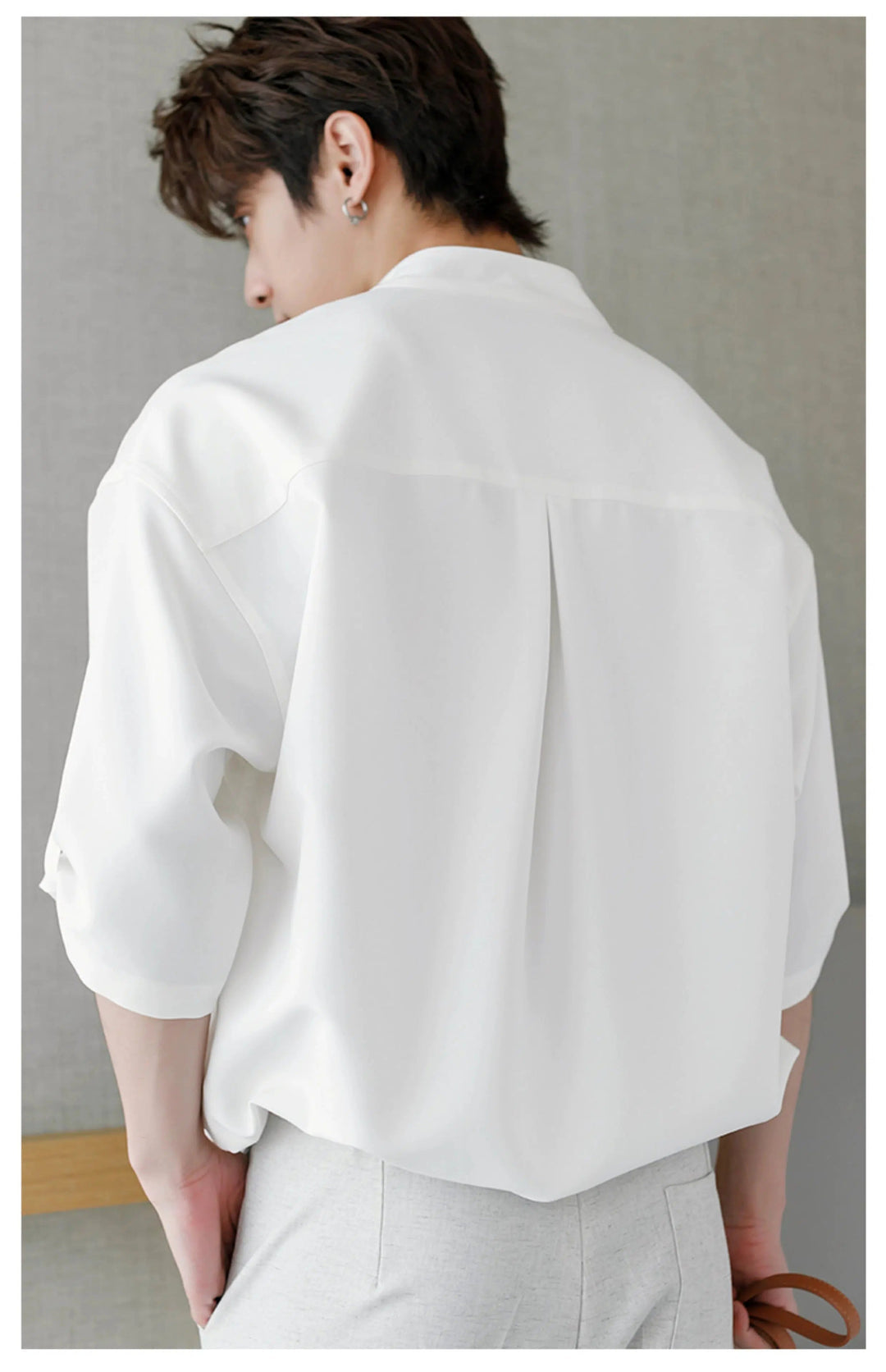 Casual Shanghai Collar Shirt