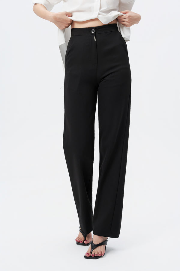 Everyday Straight leg High Waist Pants