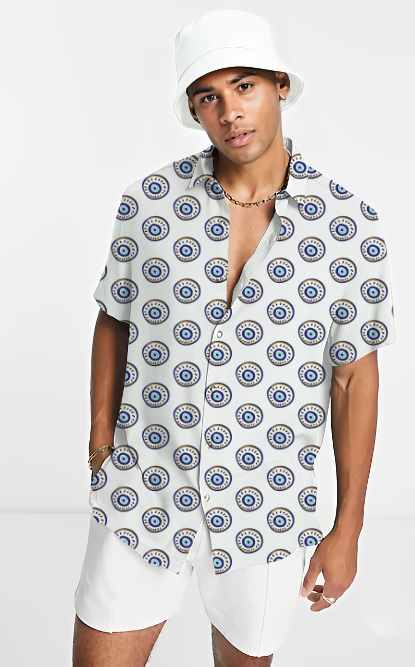 Away from evil Short Sleeve Shirt