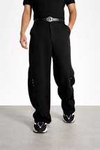 Bound Barrel Fit Rivet Pants