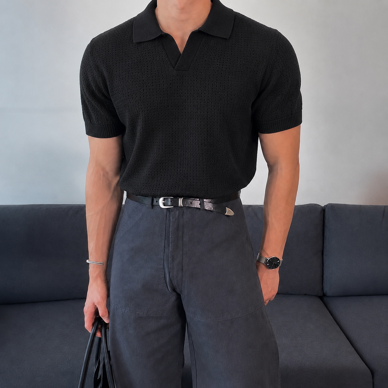 black