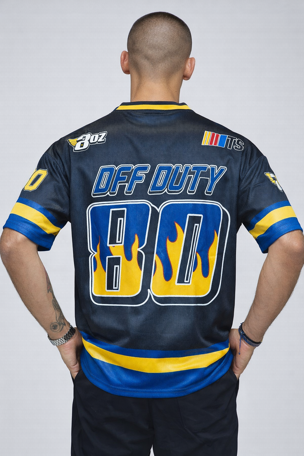 Fire Racer Jersey Tee