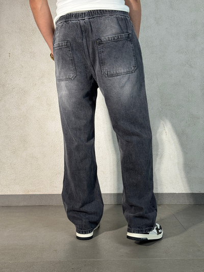 Flex Baggy Denim Joggers