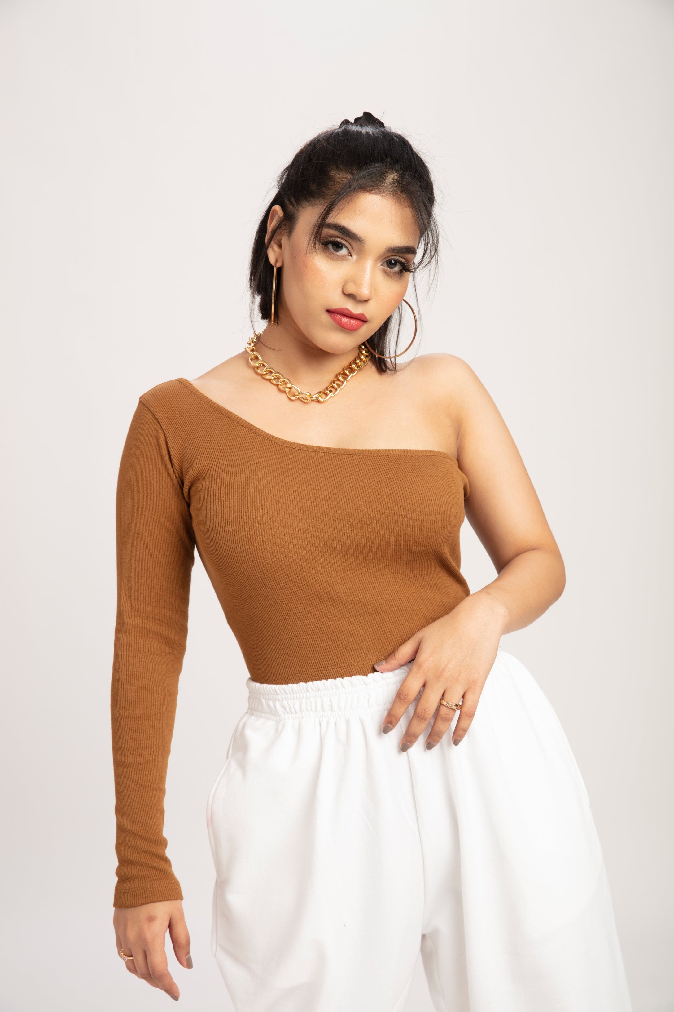 brown