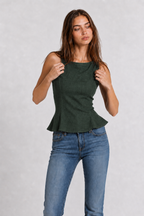 Minimalist Peplum top