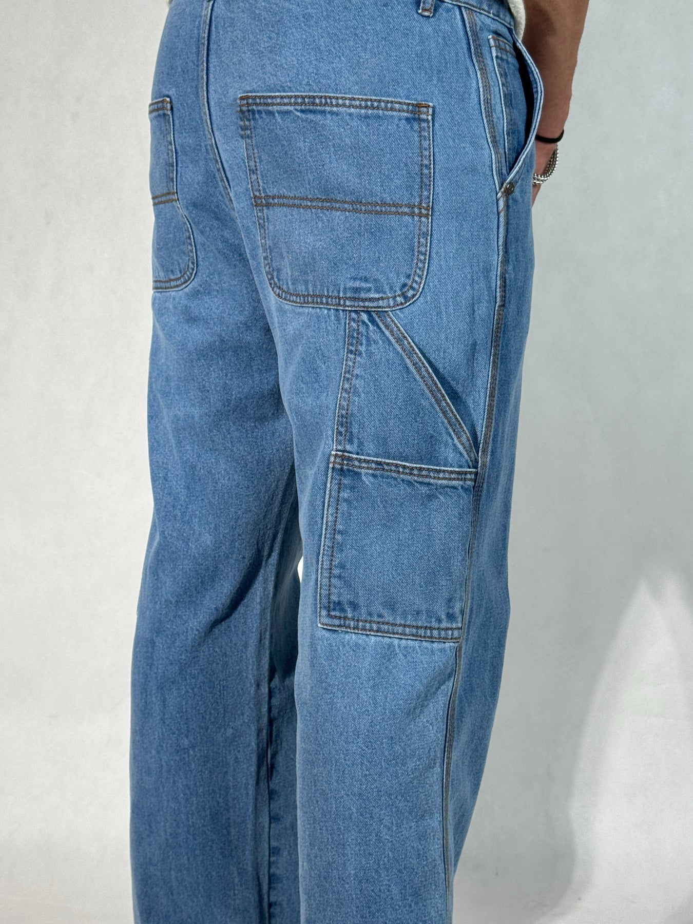 Heavy Duty Utility Straight Leg Jeans