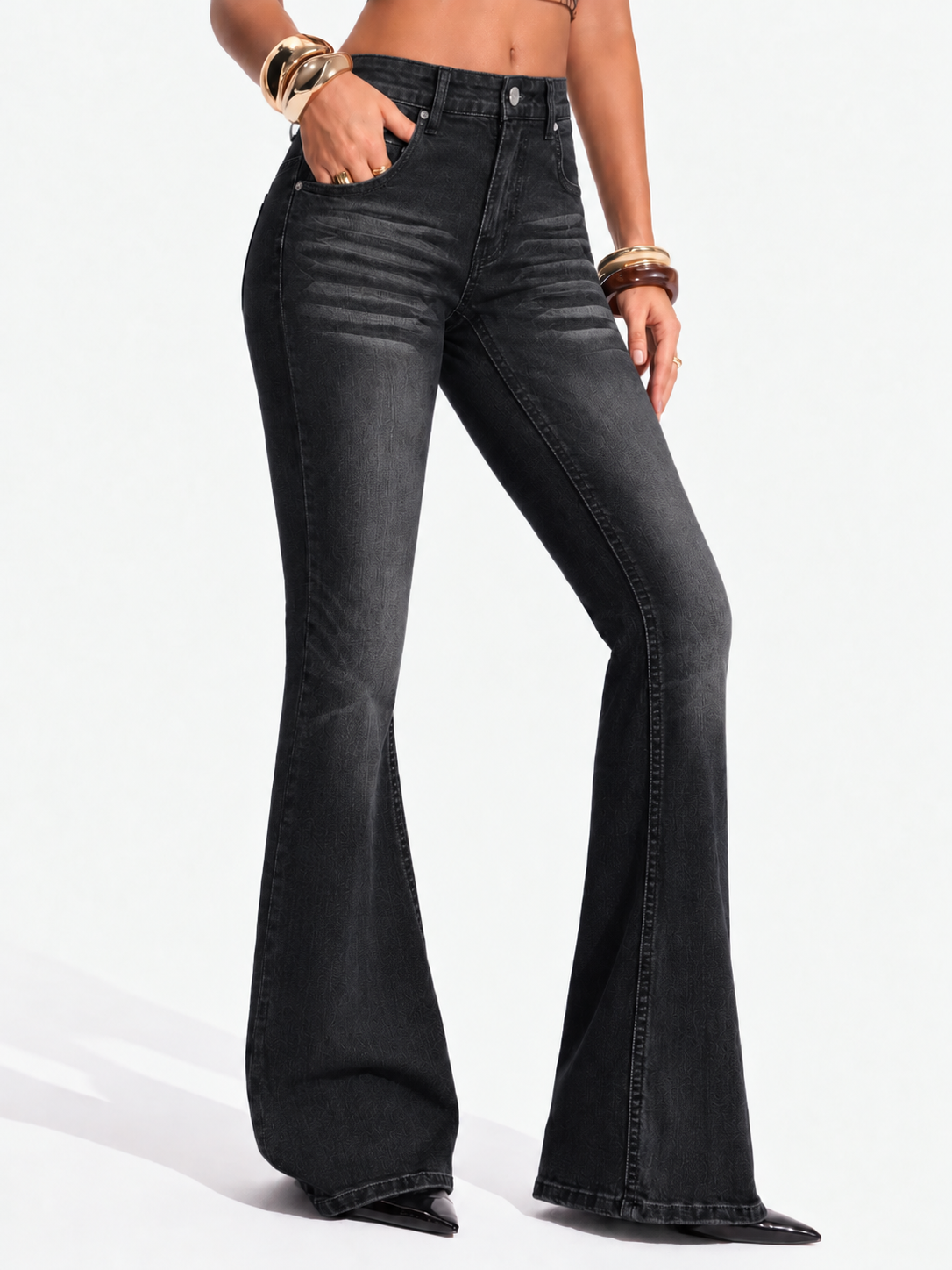 Night Vision Flare Jeans