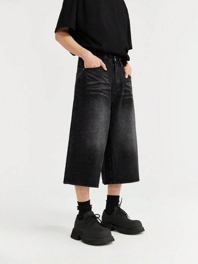 Black Shadow Drift Jorts