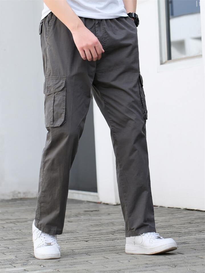 Buy Grey Trousers & Pants for Men by IVOC Online | Ajio.com