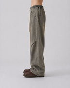 Dust Ash Baggy Fit Joggers