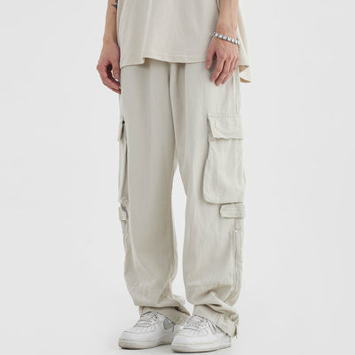 Level Up Baggy Zipper Trousers