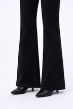 Black Bootcut Flare High Waist Jeans