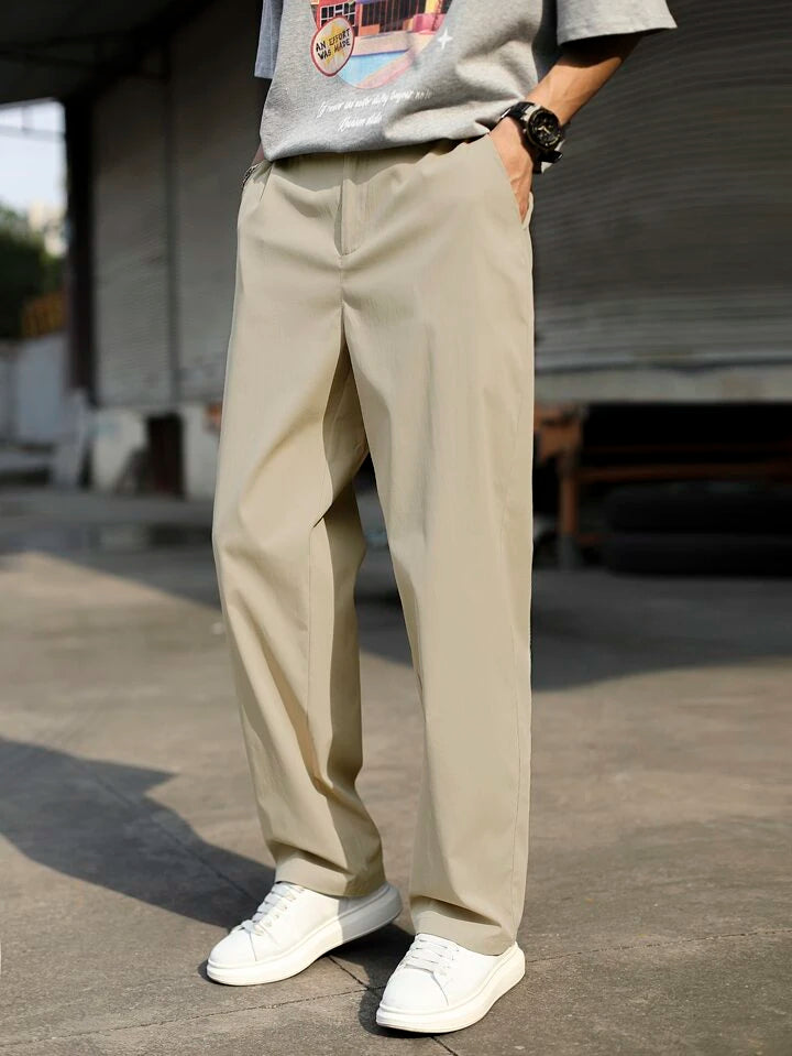 Slanting Pocket Comfort Slant Pocket Trousers – Offduty India