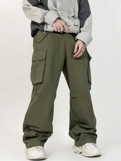 Front Pocket Drawstring Cargo Pants