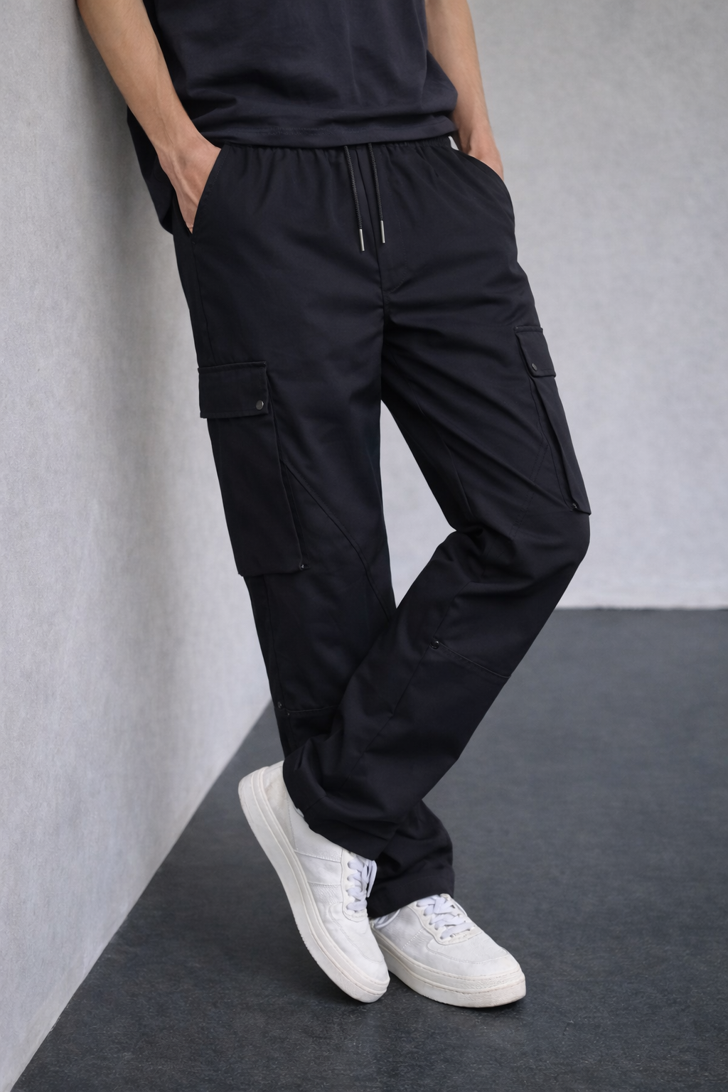 Engineered Oversized Cargo Joggers