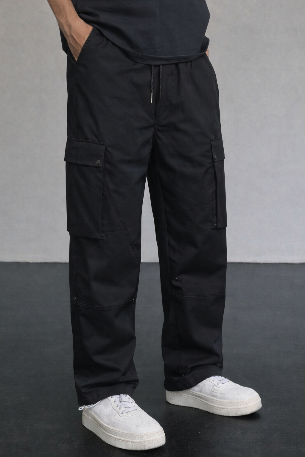 Engineered Oversized Cargo Joggers