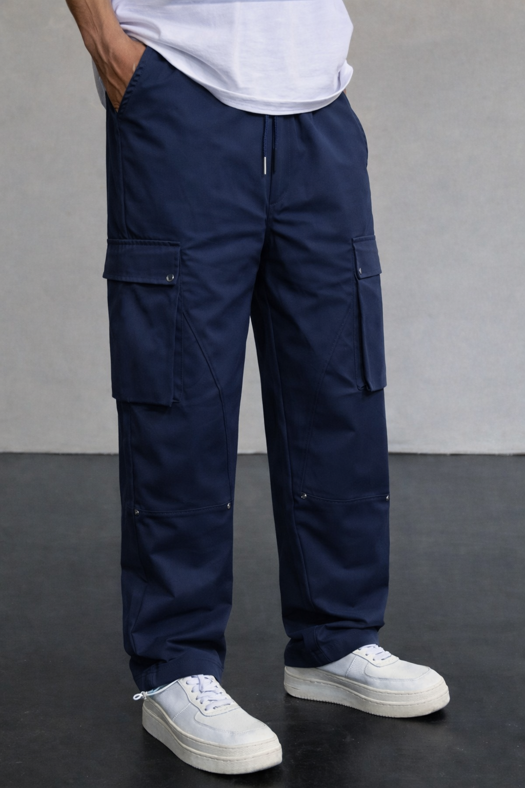 Engineered Oversized Cargo Joggers