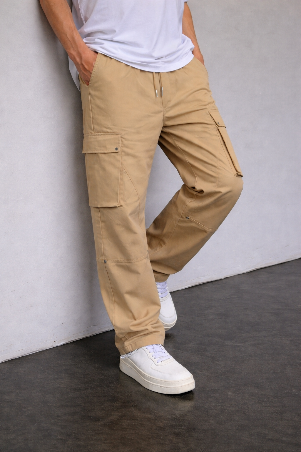 Engineered Oversized Cargo Joggers