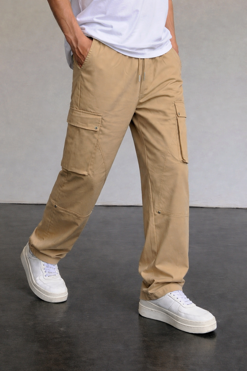 Engineered Oversized Cargo Joggers