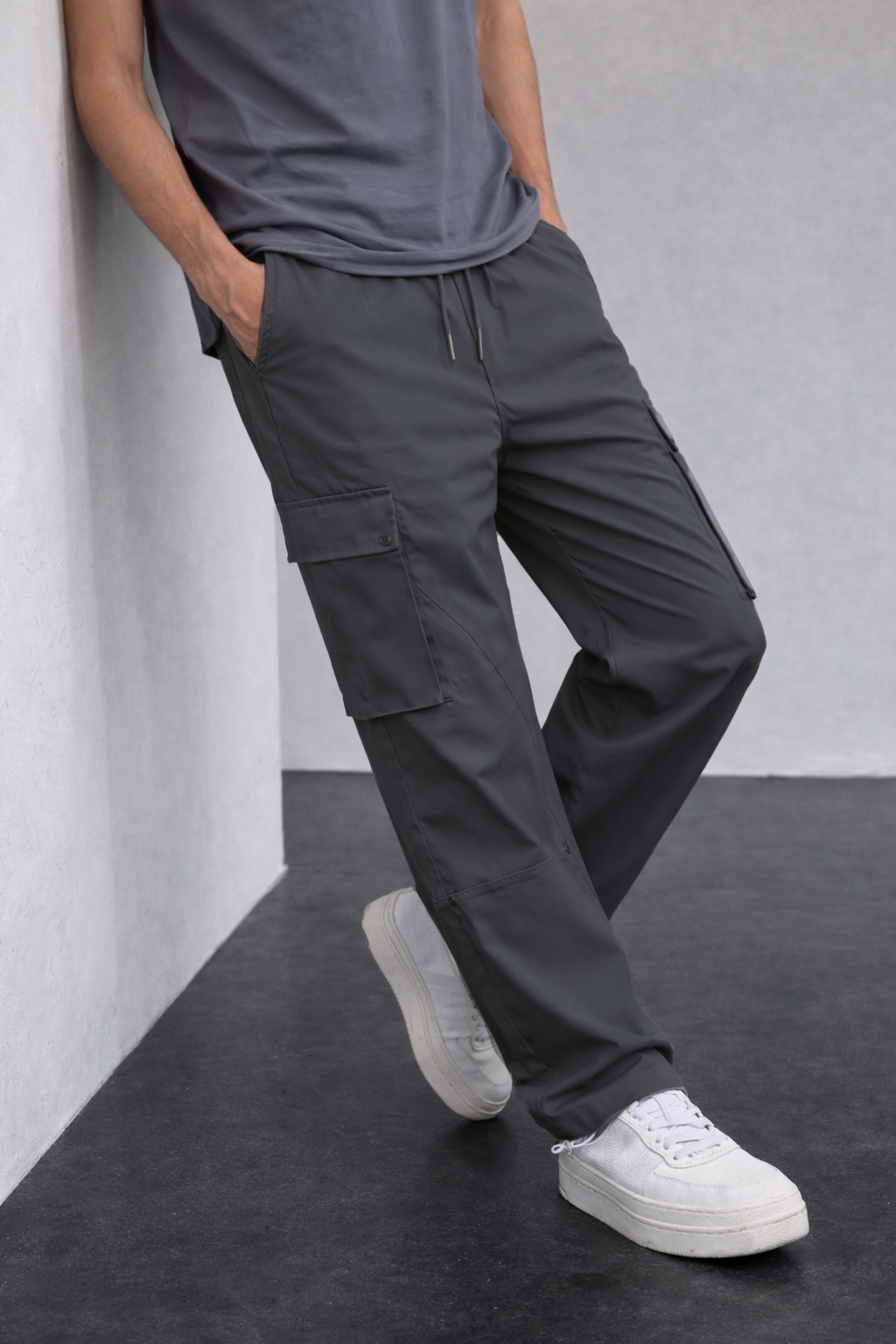 Engineered Oversized Cargo Joggers