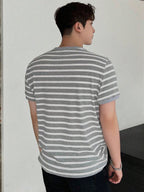 Stripe Series Crew Neck Tshirt
