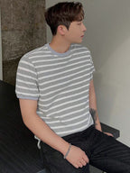Stripe Series Crew Neck Tshirt