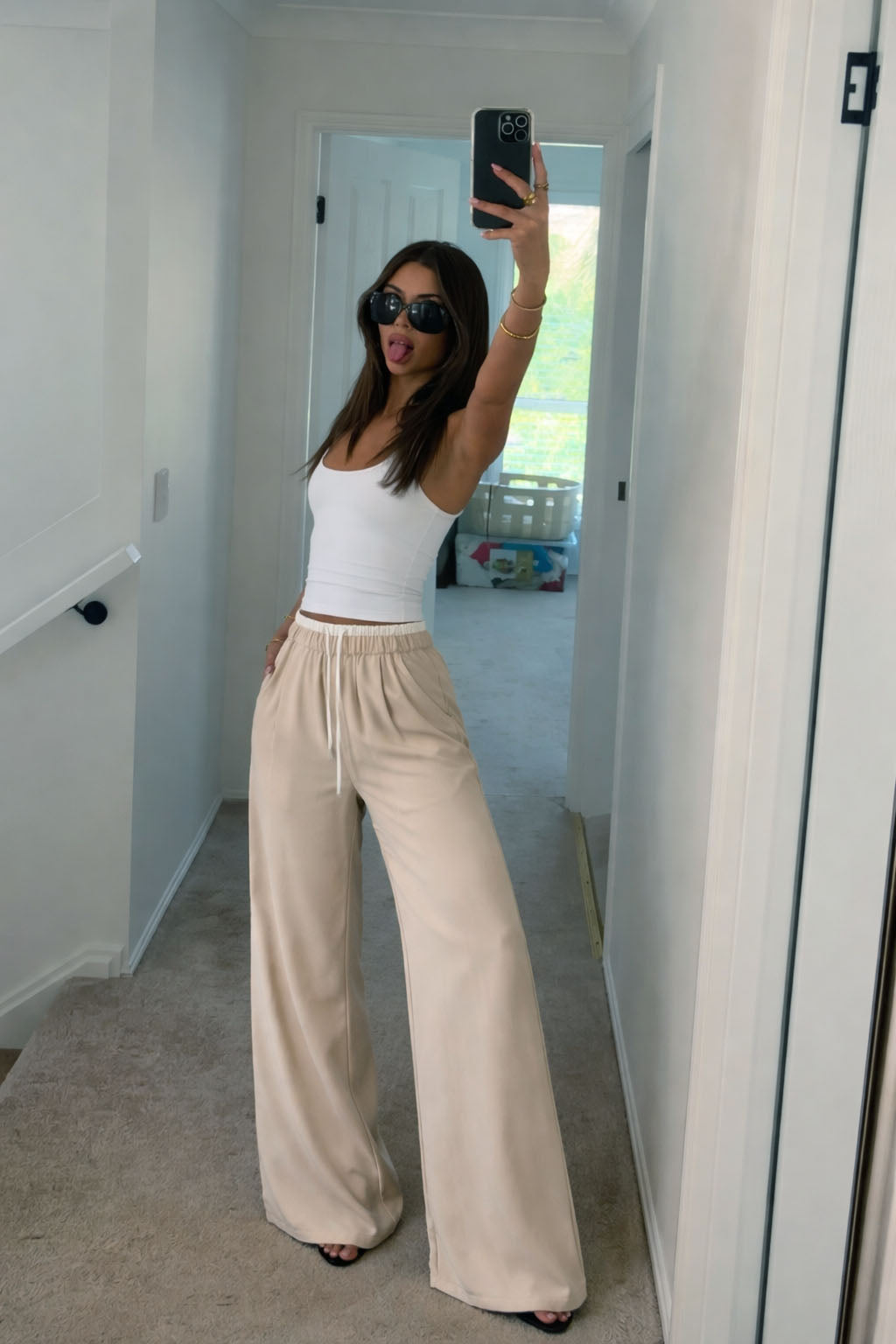 Pleated Pulse Boxer Pants