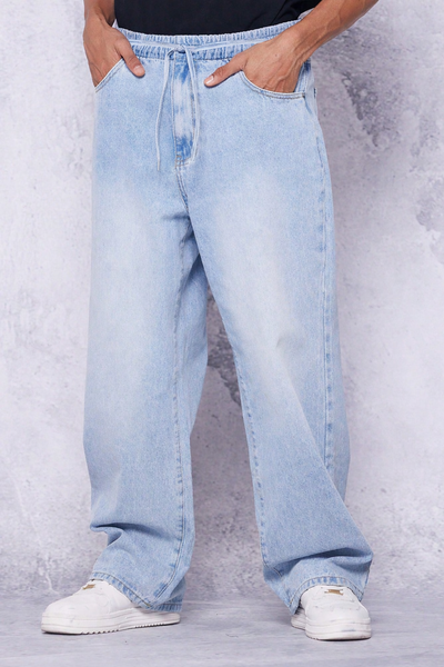 Blue Sprint Baggy Joggers