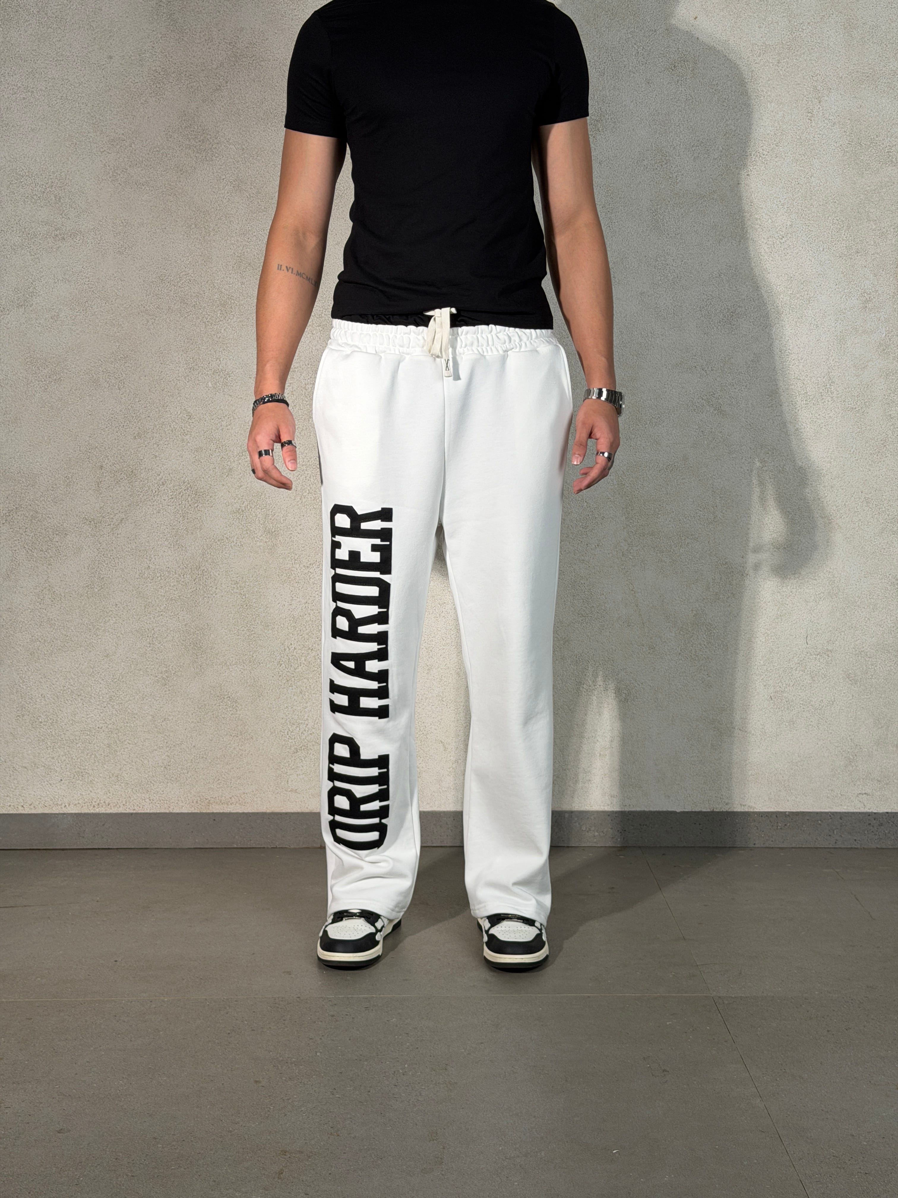 Contrast Belted Drip Harder Joggers
