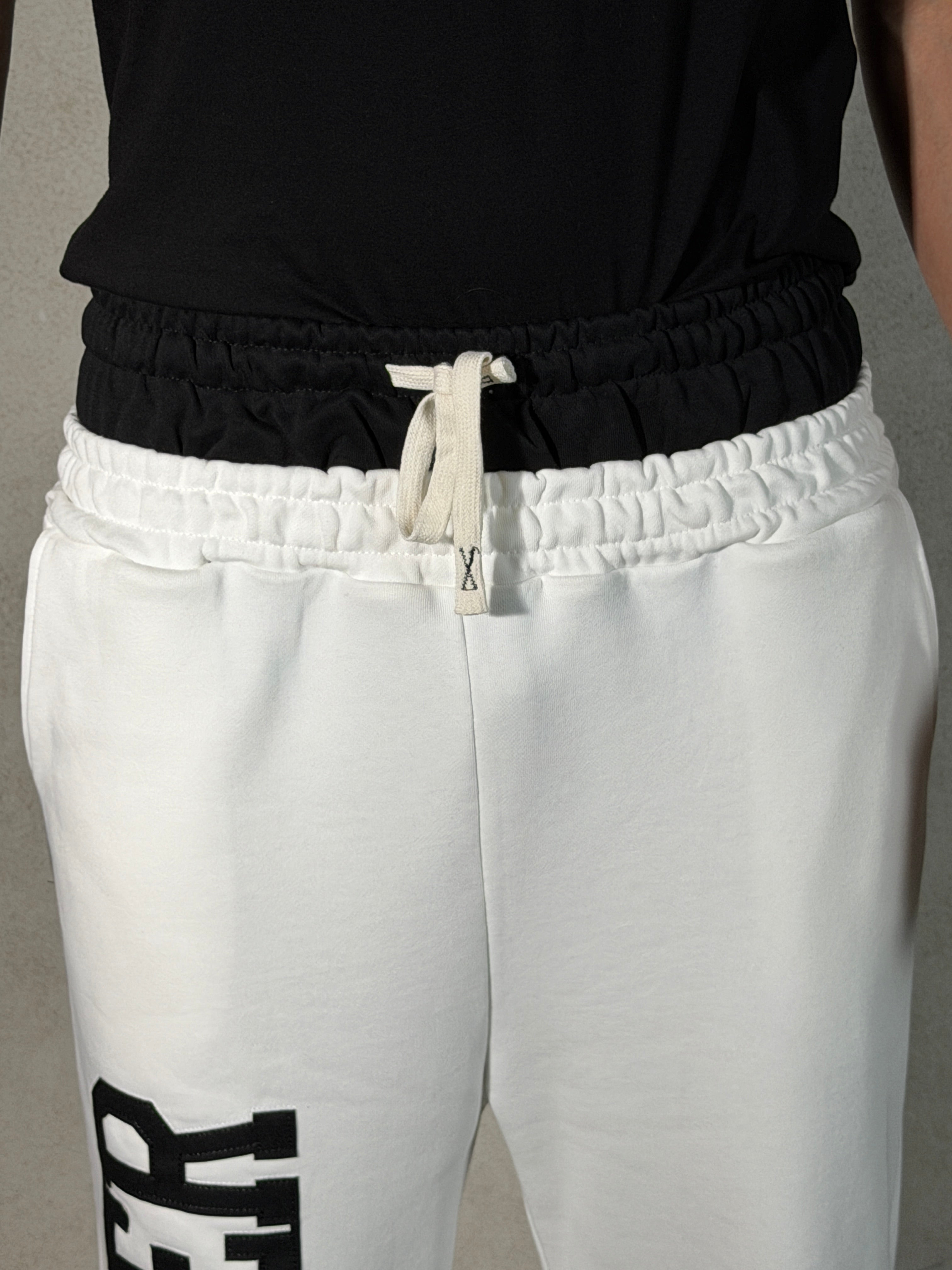 Contrast Belted Drip Harder Joggers