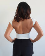 Scoop Back Fitted Top