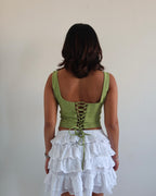 Refine Criss Cross Corset Top