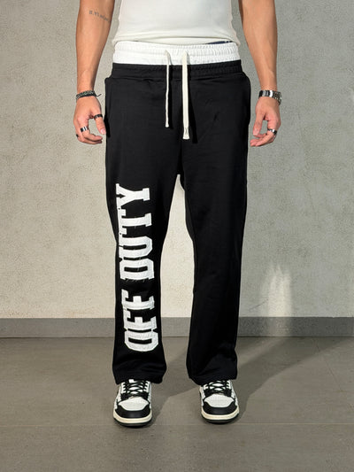 Contrast Belted Off Duty Joggers
