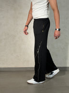 Studded Zip Unisex Joggers