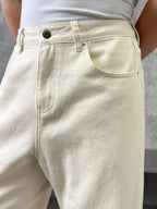 Ivory Flare Bootcut Jeans