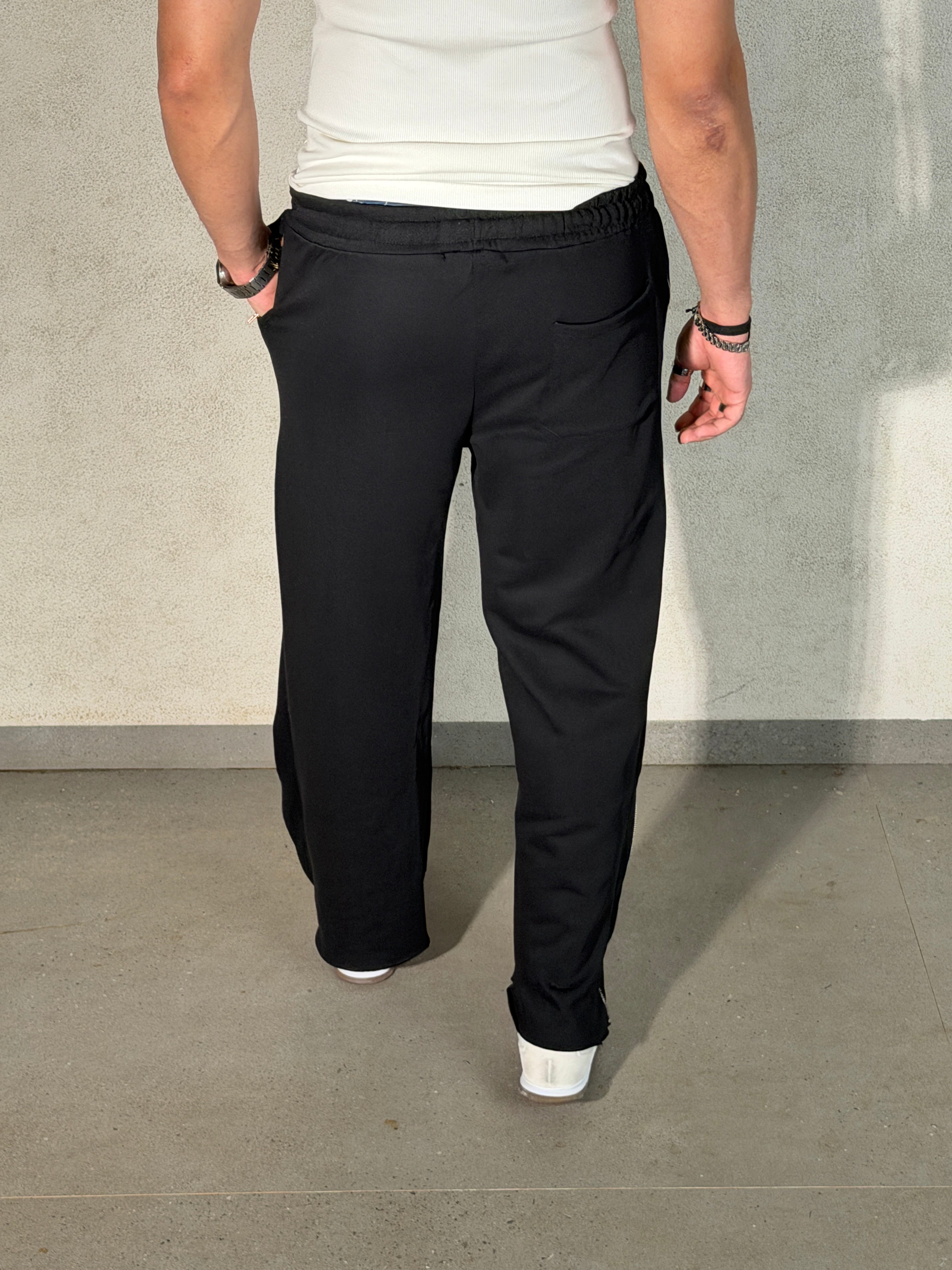 Studded Zip Unisex Joggers