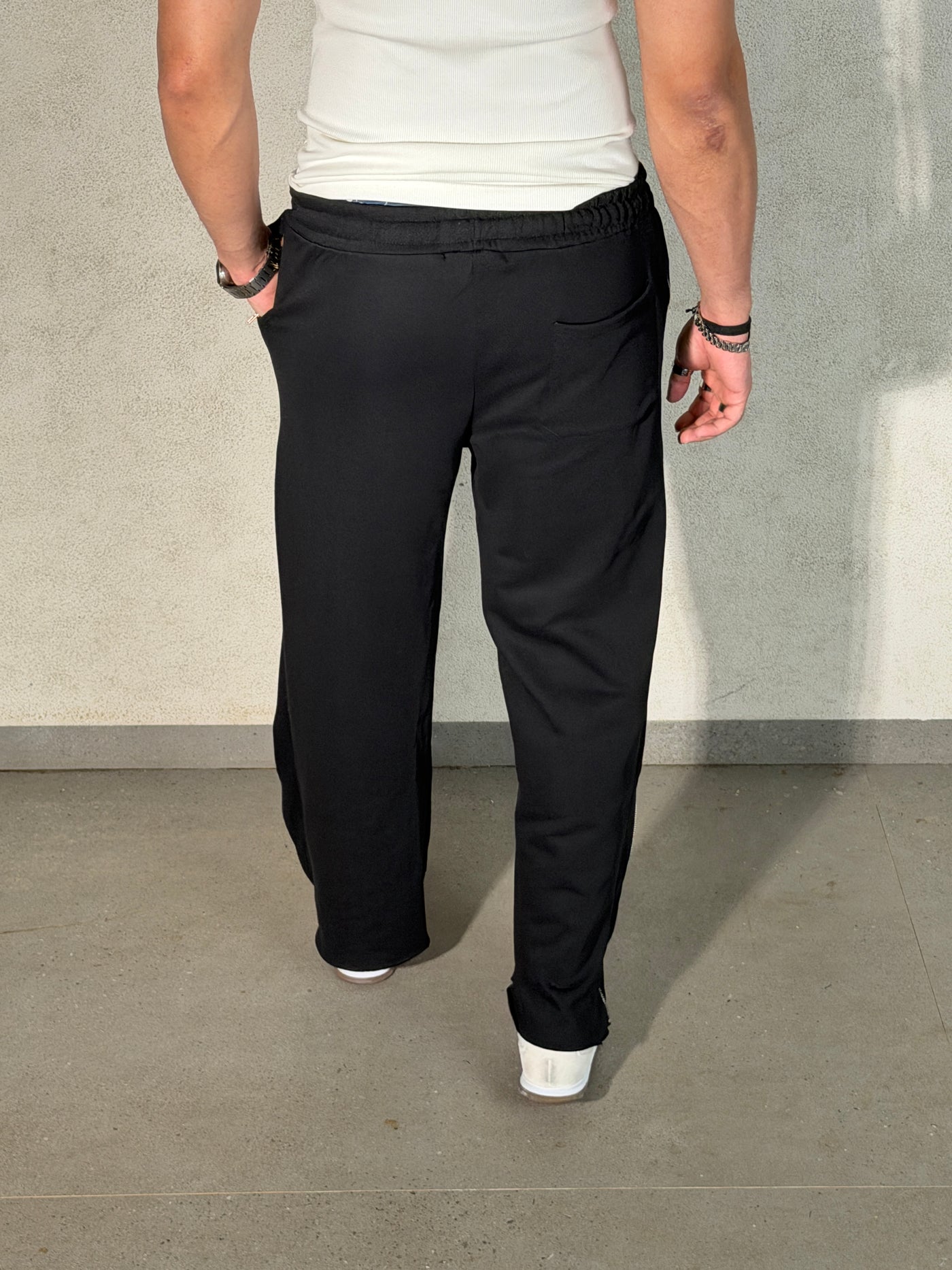 Studded Zip Unisex Joggers