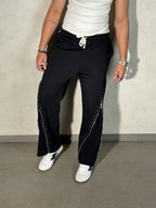 Studded Zip Unisex Joggers