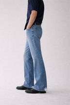 Air Washed Blue Bootcut Jeans