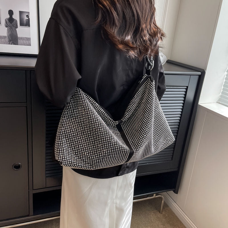 Starlit Diamond Shoulder Bag