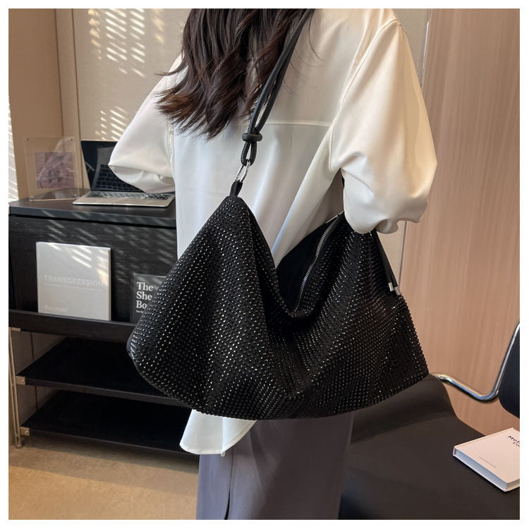 Starlit Diamond Shoulder Bag