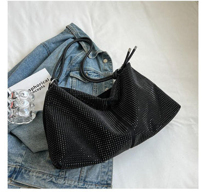 Starlit Diamond Shoulder Bag