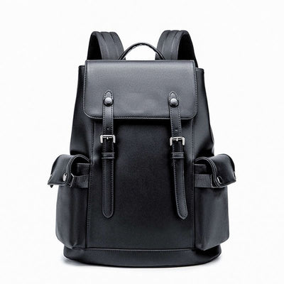 Timeless Black  Buckle Backpack