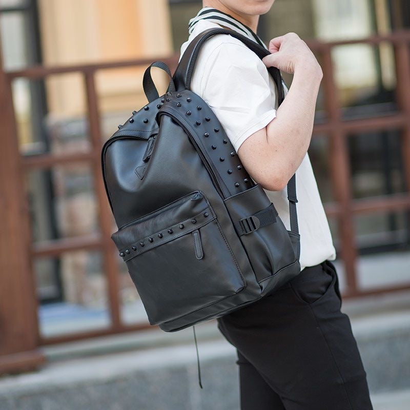 Studded Modern Bagpack