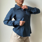 Sculpted Waistline Classic Shirt