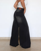 Black Flame Extra Wide Jeans